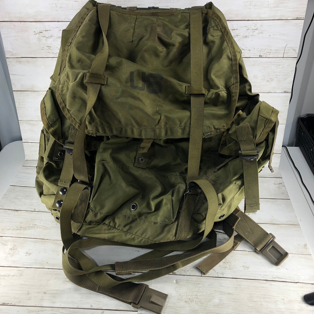 US Military ALICE Field Pack Large LC-1 Olive Drab Green External Frame Backpack